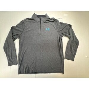 Under Armour sweater‎ Men's size XL gray pullover quarter-zip